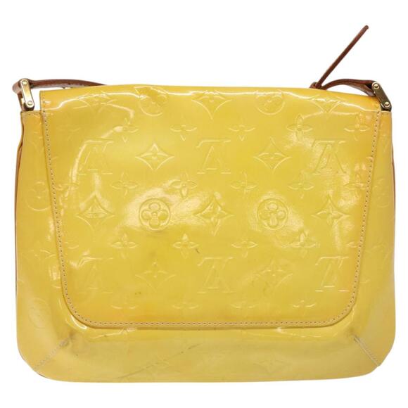 LOUIS VUITTON Monogram Vernis Thompson Street Bag Yellow M91071 - Picture 3 of 12